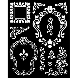 Sleeping Beauty Textures - Thick Stencil (0,25 mm)