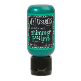 Polished Jade - Dylusions Shimmer Paint Flip Cap Bottle