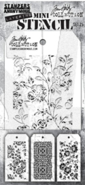 Tim Holtz Layering Mini Stencil - Set #25