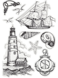 Nautical - Nautical Elements - Clearstamp A6