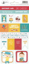 Happy Birthday 02 -  Sticker Sheet