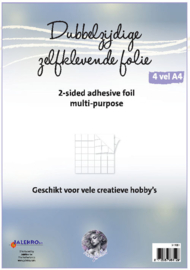 Dubbelzijdig klevend folie