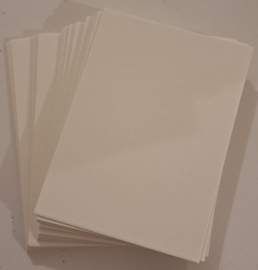 ATC card - gebroken wit