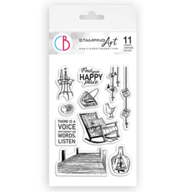Find your Happy Place - Clearstamp