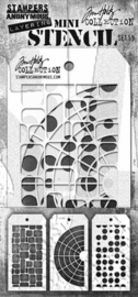 Tim Holtz Layering Mini Stencil - Set #59