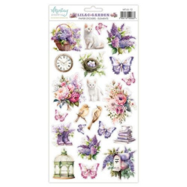 Lilac Garden - Paper Stickers Elements