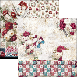 Bohemian Burgundy - Patterns Pad