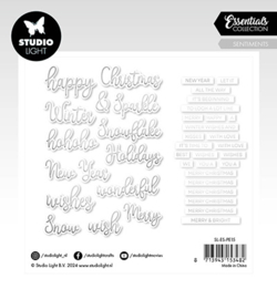 Studio Light Silver Sentiments Essentials nr.15 UK