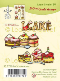 Combi Let’s Have Cake - Clearstamp