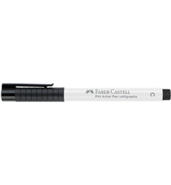 Faber-Castell Pitt Artist Pen Calligraphy - Wit 101