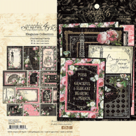 Graphic45 - Elegance - Journaling Cards
