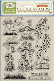 Hidden Grove Mushrooms - Clearstamp