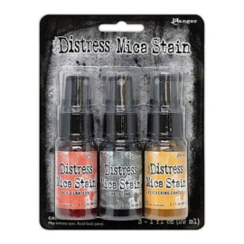 Tim Holtz Distress Halloween Mica Stain Set #1