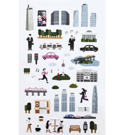City - Mini Stickers