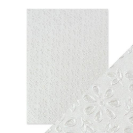 Embossed Papier - English Lace Handmade