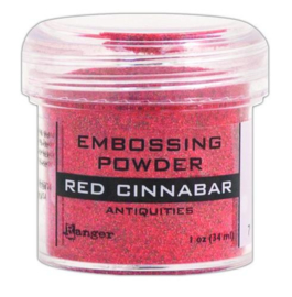 Embossing poeder -  Red Cinnabar