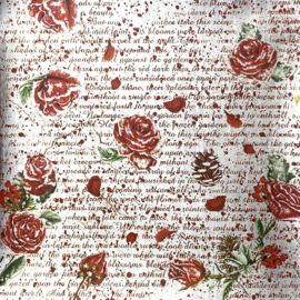 Frozen Roses Deluxe Paper - Silver