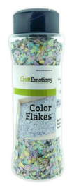 Color Flakes - Graniet Pastelkleuren