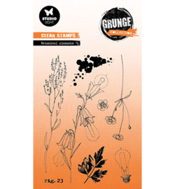 Botanical elements Grunge Collection nr.606