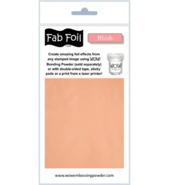 Wow! Fabulous Foil Blush