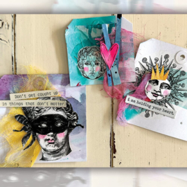 MEdia Collage Paper Antiquities
