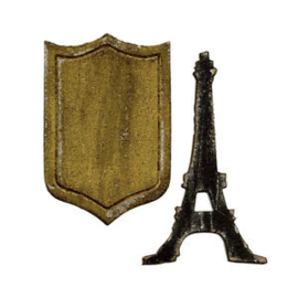 Mini Eiffeltower & Shield Set - Stans