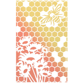 Queen Bee - Texture Stencil