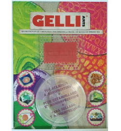 Gelli Arts Round Plate Mini Kit