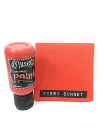 Fiery Sunset - Dylusions Paint Flip Cap Bottle