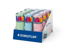 Staedtler Triplus Fineliner - pennenzak rond 20 pcs pastel