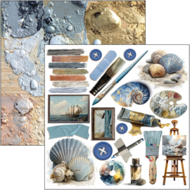 An Artist Journey - Fussy Cut Pad