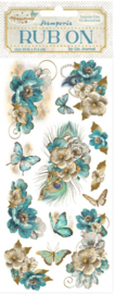 Masquerade - Blue Flowers