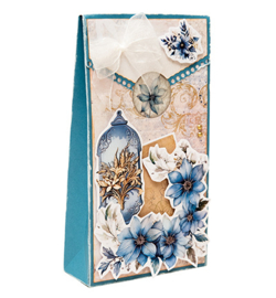 Designer Paper Pad Backgrounds Frozen Flowers nr.267