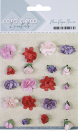 Mini Paper Flowers - Pink - Decoratie