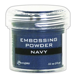 Embossing poeder -  Navy Metallic