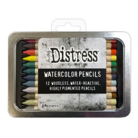 Distress Watercolor Pencils - Kit #5