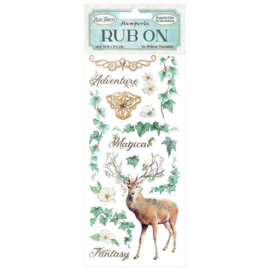 Magic Forest Rub-On Deer