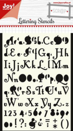 Maskstencil - Lettering