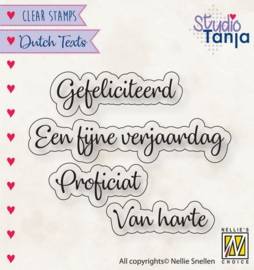 Tekst (NL) - Proficiat etc..