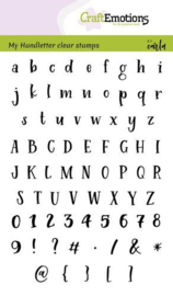 Handletter - Alfabet Typewriter  - Clearstamp