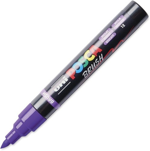 Uni Posca Brushmarker Violet