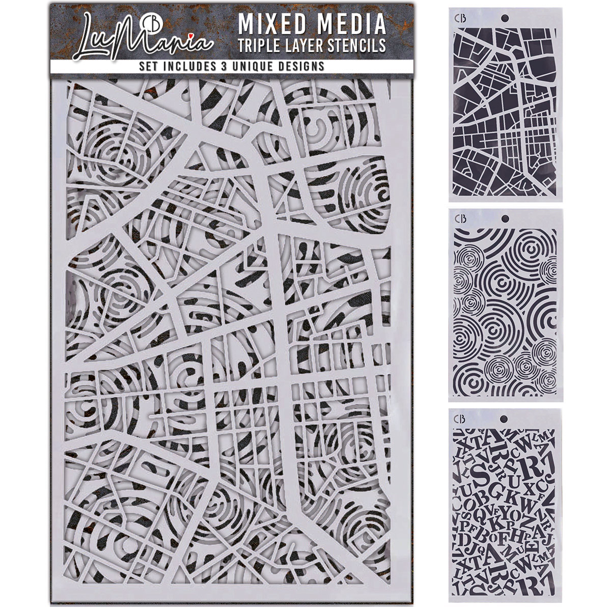 Stencil Mix – Triple Layer Set #006