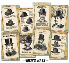 Decorer mini Paper Pack - Men’s Hats