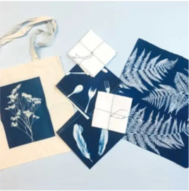 Cyanotype kit Textiel