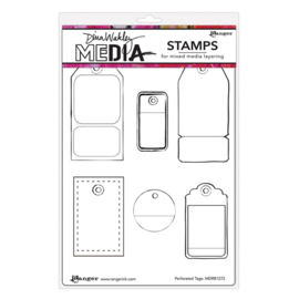 Perforated Tags - Clingstamp