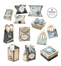DIY Giftboxes Paper pad Essentials nr.259