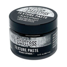 Distress Texture paste - Black opaque