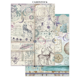 Cosmos - Junk Journal Stickers, Backgrounds, Cut-Outs
