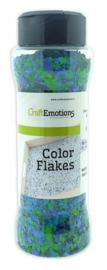Color Flakes - Graniet Groen Blauw