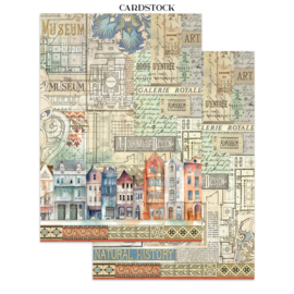 Art of Travelling - Junk Journal Stickers, Backgrounds, Cut-Outs